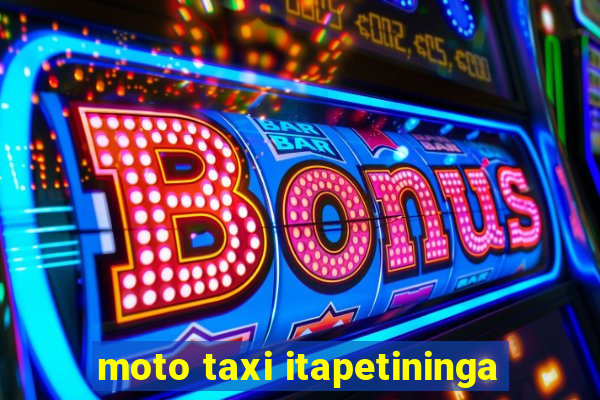 moto taxi itapetininga