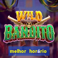 melhor horário fortune rabbit