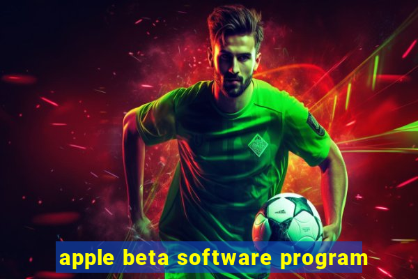 apple beta software program