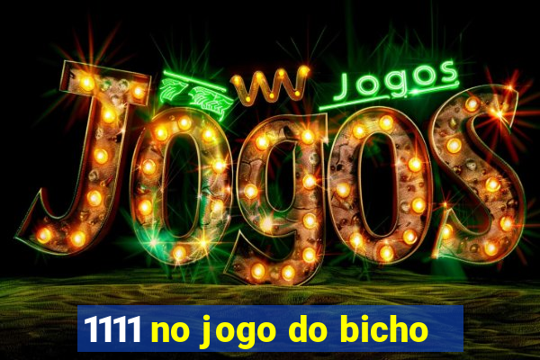 1111 no jogo do bicho