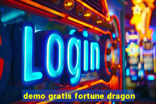 demo gratis fortune dragon