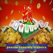 pensao completa cruzeiro