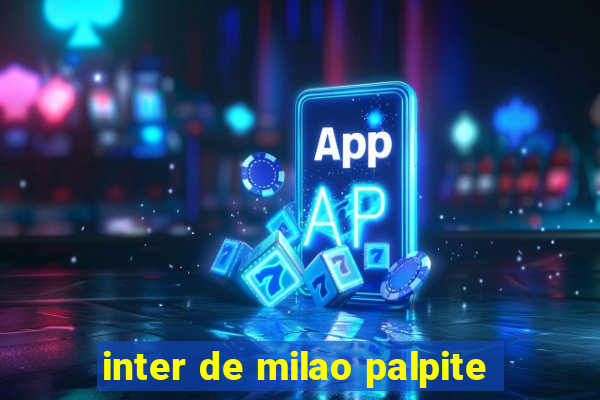 inter de milao palpite