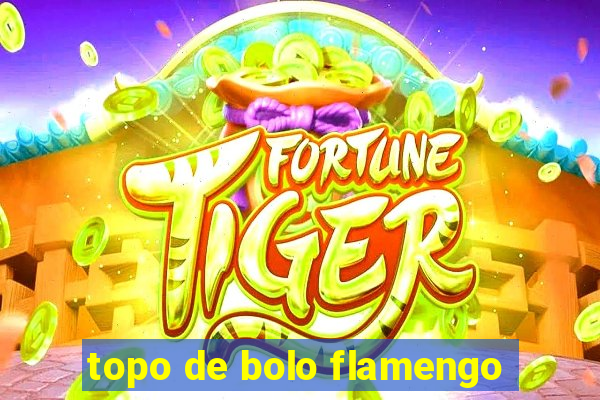 topo de bolo flamengo