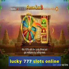 lucky 777 slots online