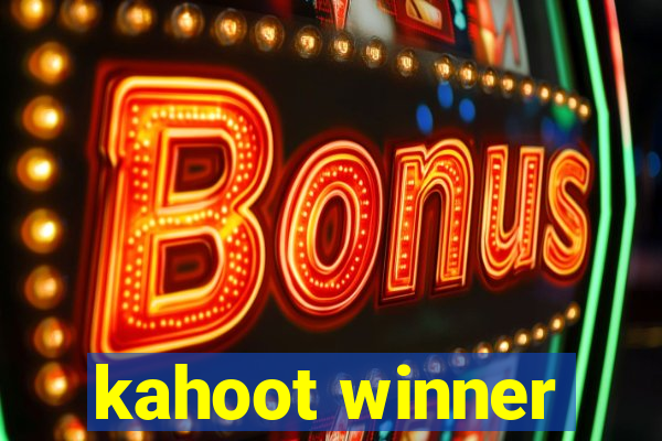 kahoot winner