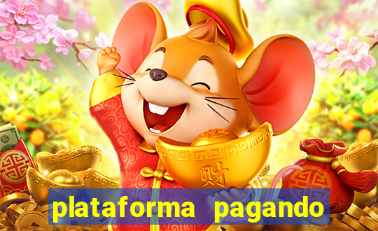 plataforma pagando no cadastro fortune tiger