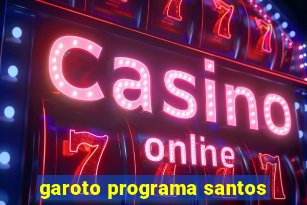 garoto programa santos