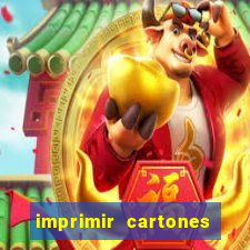 imprimir cartones de bingo