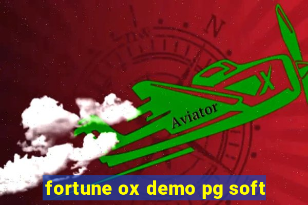 fortune ox demo pg soft