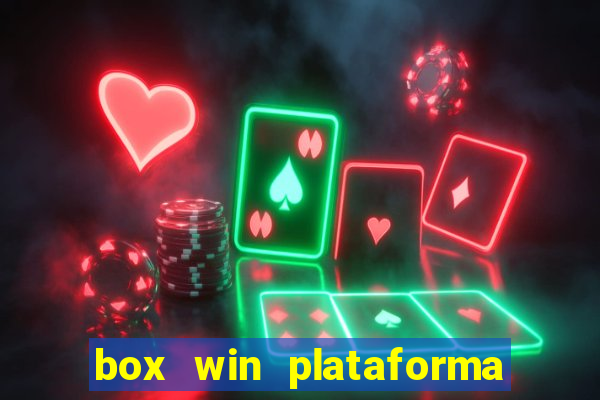 box win plataforma de jogos