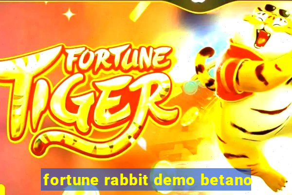 fortune rabbit demo betano